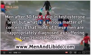 Lack of testosterone can cause depressed mood and decreased sex drive